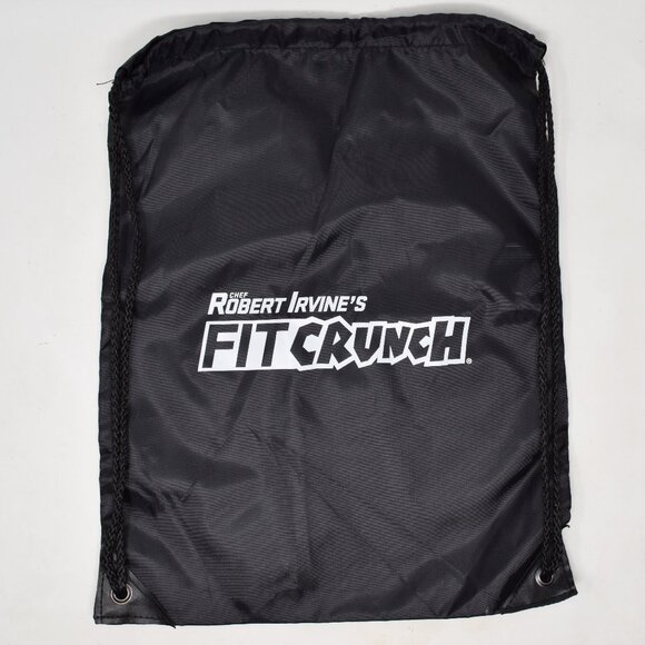 Robert Irvine Fit Crunch Cinch Backpack Sack Bag Unisex Set of 2 Gym Dorm Travel - Picture 5 of 7
